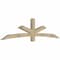 Ekena Millwork Alberta Rough Sawn Timber Gable Bracket, Douglas Fir, 96"W x 24"H x 4"D x 4"F, 6/12 Pitch GBW096X24X0404ALB00RDF - alternate 2